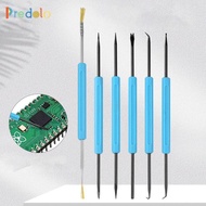 [Predolo] PCB Cleaning Tool Set Double Ended Soldering Aids Kit Circuit Board Cleaner for