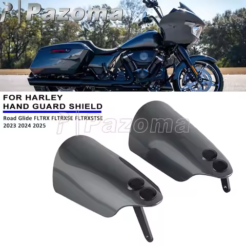 PAZOMA Hand Guard Shade For Harley Touring Road Glide FLTRX ST CVO FLTRXSTSE 121 FLTRXSE Motorcycle 