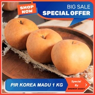 Buah Apel Pir Pear Korea Madu BREWOK DADDY Tersedia Juga Buah Langka Lainnya Plum Anggur Persimon Honey Leci Buah Segar Sayuran Segar 500gr 1 Kg