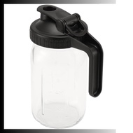 32Oz  Jar Pour Spout Lid -Glass Pitcher Breast Milk Pitcher Seal for Juice,Milk,Coffee,Tea,Lemonade,