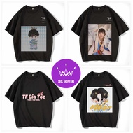Tf family black t-shirt, f3 family tf shirt - chu chi fan shirt, printed on demand