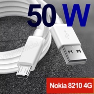 [Fast Delivery 1 Day] Nokia 8210 4G Micro USB 6A Full Charging cable Fast High Quality Original data