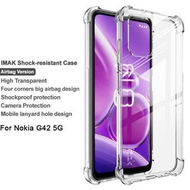 諾基亞 Nokia G42 5G --- IMAK 全包防摔軟套-氣囊版 (四角加厚 TPU) 透明 手機軟套 保護殼  Shock-Resistant Case (Airbag Version)