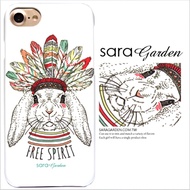 【Sara Garden】客製化 手機殼 蘋果 iPhone6 iphone6S i6 i6s 民族風 羽毛 兔兔 保護殼 硬殼