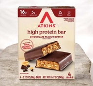 Atkins High Protein Bar Chocolate Peanut Butter 4 × 60g