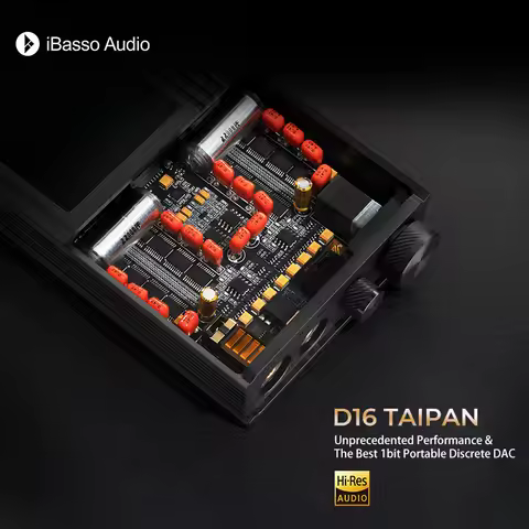 iBasso D16 TAIPAN 디코딩 헤드폰 앰프 통합형 머신 밸런스드 출력 DAC 데스크탑 사운드 카드