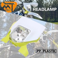 Headlight Headlamp Motorcycle PP Headlamp Head Lamp Head Light For Husqvarna FE FE 250 FE350 FE450 F