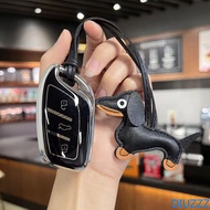 3 Buttons TPU Fob Key Cover Case For MG 4 2023 Mg4 Ev MG HS GT ZS EV ZX MG5 MG6 Bag Holder Shell Acc