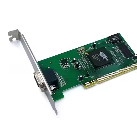 PCI VGA Display Card ATI Rage XL 8MB 32Bit Multi-Display Tractor PCI Video SDRAM VGA for Computer De