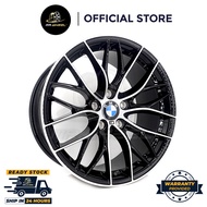 New Sport Rim BMW 18x8/9 5x120 ET35/40 Black Machine Face 18 inch 18 inci Mr Wheel T549