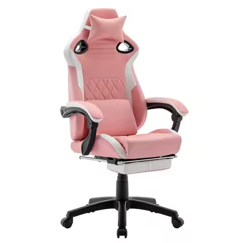 Gaming Chair, Office Chair High Back Computer Chair Leather Desk Chair Racing Executive Ergonomic Ad