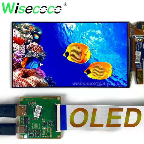 OLED Display 5.5 Inch Display 1920x1080 Amoled Raspberry Pi Display Ultrathin In-cell Touchscreen Am