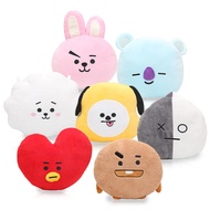 ✨BT21 Official Style BTS Plush Pillow 35cm - Koya RJ Chimmy Cushion Set, Korean Cute Character Huggi