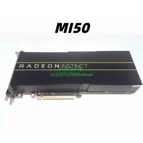MI50 16G 32G GPU Accelerator Card for AI Training Deep Learning Computing High Performance
