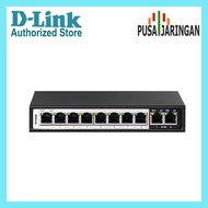 () D-link DES-F1010P-E 250M Data-PoE, Switch 10port 10/100 8port PoE