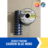 Senar Pancing Kuat Anti Keriting Super Kuat Harrow Mono Blue Asli Max Weight Berat 15 kg Bisa Untuk 