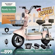 ★S3★ NEW SIAP PASANG 100% Modern NFC Ebike Skuter Electric scooter adult Rechargeable e scooter Skut