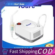 【🥇COD】 iCare®N28 Compressor Nebulizer Inhalator with Adult and Children Kits