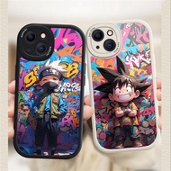 IPhone 13 11 17 Case For 17 Air 16 15 11 13 12 14 Pro Max XR X XS Cartoon Wukong Graffiti PFK340A