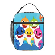 Baby Shark Kids Lunch box Insulated Bag Cooler Back to School Thermal Meal Tote Kit for Girls, Boys