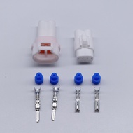 2-Hole Battery Harness Connector Male End Connector Connector Connector with Terminal 6187-2311