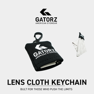 GATORZ - Lens Cloth Keychain ผ้าเช็ดแว่นอย่างดี ผ้าเช็ดเลนส์ ผ้าเช็ดมือถือ คอมพิวเตอร์ ผ้าเช็ดนาฬิกา