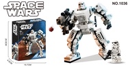 สตาร์วอร์ โมเดล star wars figure Building Blocks ชุด ตัวต่อ darth vader boba fett stormtrooper Mech 