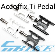 Aceoffix quick release titanium pedal PD15 for brompton trifold pikes 3sixty