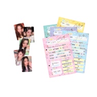 ILLIT TOKI YO TOMARE ALBUM CARE BEARS LIMITED VER PHOTOCARD TINGI YUNAH MINJU MOKA WONHEE IROHA