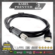 Black USB A to B Printer Cable 300CM Length / 3m 3 Meter/ - USB 2.0 A to B High Quality !!