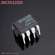 5Pcs JRC5532DD  Low-Noise Precision Dual Operational Amplifier, Dual In-Line Package (DIP8)