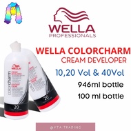 Wella Color charm Cream Developer 10, 20 & 40 vol