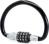 GARMOLY Combination Padlock, Combination Lock 4 Digit, Waterproof C-Shaped Master Lock, Resettable P