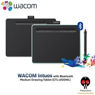Wacom Intuos Medium Drawing Tablet Support Bluetooth (CTL-6100WL)