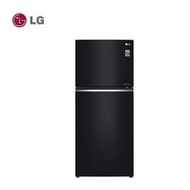 【LG】393L 鏡面直驅變頻雙門冰箱《GN-BL430GB》曜石黑 壓縮機十年保固(含拆箱定位)