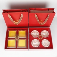 DHOL Gift Box Four Treasures T9J5 Gift Box Red Ginseng Pieces Four Pieces Double Packaging Deer Antl