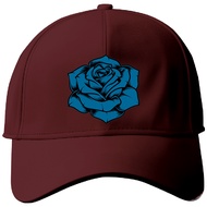 ZFEIO Ado Merch Blue Rose Print Baseball Caps 2024 New Logo Women Men Sun Hats Summer Outdoor Sprots