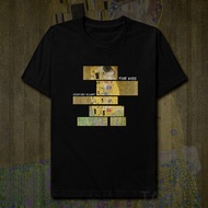 Kissing World Famous Painting Art Personality Creative Trend Loose Cotton Short Sleeved T-Shirt For 