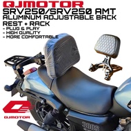 ADJUSTABLE BACK REST+RACK SRV250 SRV 250/SRV 250 SRV250 AMT ACCESSORIES ACCESSORY MODIFIED MODIFY