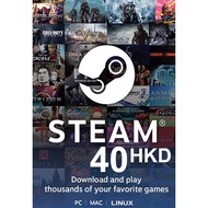 [🌏Global] Steam Wallet Malaysia Code 40-800 HKD (can redeem any region except Russia/ Turkey/ Argent