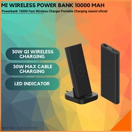 Xiaomi 2 in 1 Mi Wireless Power Bank (10000Mah) + Wireless Charger Stand QC3.0 PD3.0 (30W) WPB25ZM Powerbank