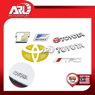 Toyota Lexus Exterior Modification Emblem Sticker Toyota Sport Logo TRD Logo F Sport Badge ARL Motor
