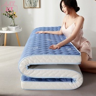 【JJT】Foldable Latex and Aerobic Cotton Filling Mattress Pad Bed Topper Single Queen King