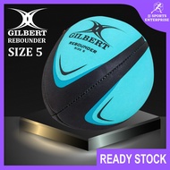 Gilbert Rebounder Rugby Training Ball (Size 5) Senior Bola Ragbi Bola Sukan Dewasa Bola Ragbi Latiha