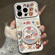 Balloon Shin chan Phone Case For Samsung Galaxy A07 M07 F07 A06 M06 F06 A05S A04S A04E M04 F04 A03 C