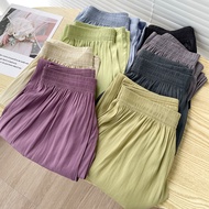 2026 Ice Silk Wide-Leg Pants Women Long Legs Women Casual Pants Thin High Elasticity Drape Straight 