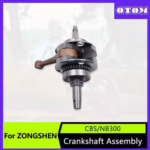 OTOM Motorcycle Crankshaft Assembly For ZONGSHEN ZS174MN-3 CBS300 ZS174MN-5 NB300 Dirty Bikes Crank 