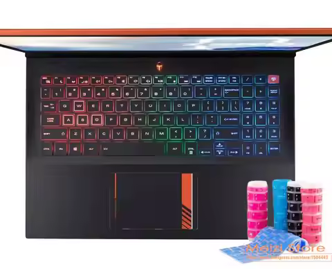 for thunderobot zero 16'' / THUNDEROBOT Raytheon 911 Pro 15.6 inch Silicone Laptop Keyboard Cover Pr