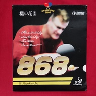 READY CHAMPS Kokutaku 868 Rubber Bet Bad Bed Bat Table Tennis Pingpong Beginner Quality