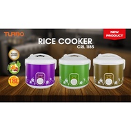 [NEW] Turbo Rice Cooker Rice Cooker 1.8 Liter CRL 1185 Three Color Options